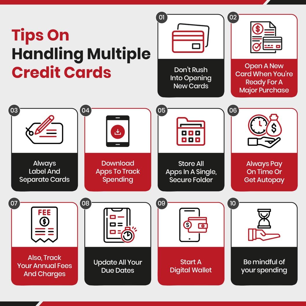 A guide on managing multiple cards
