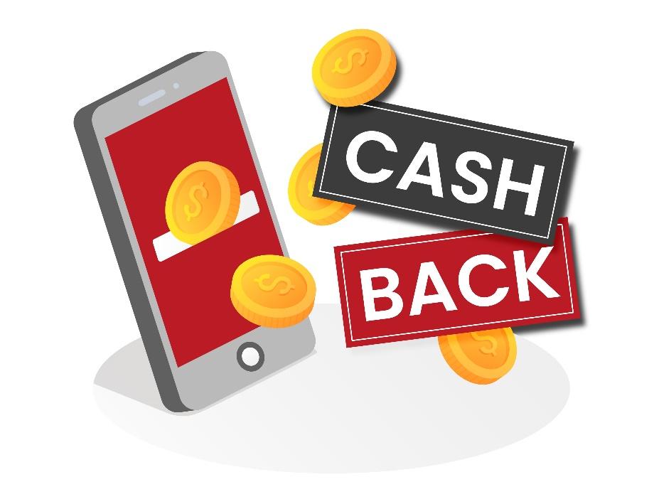 Cash back through GCR’s mobile app