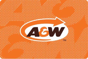 A and W eGift Card