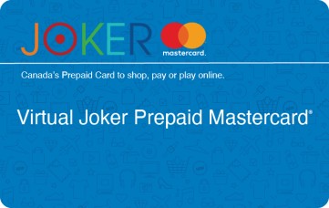 Virtual Joker Blue Prepaid Mastercard®